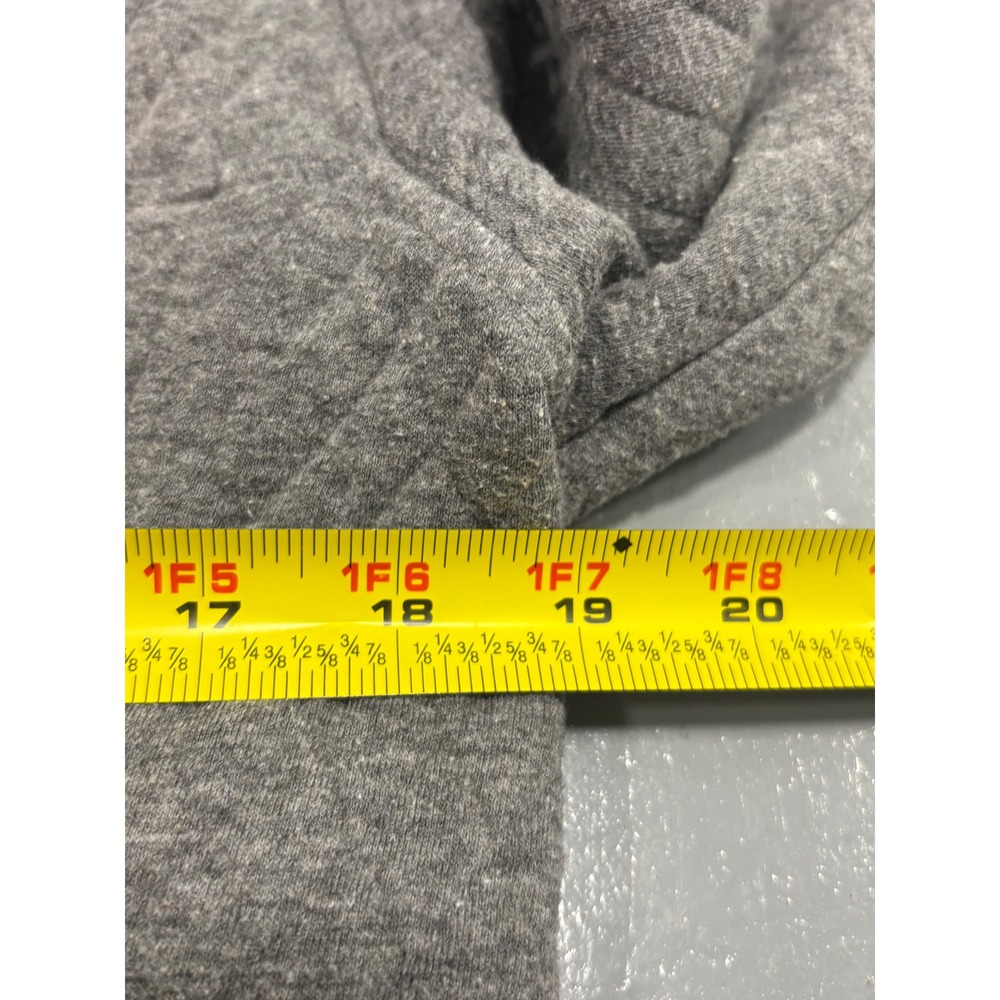 Pressbox Texas Longhorns Quilted Pullover Sweatshirt Grey‎ Orange Small NCAA - Picture 5 of 7